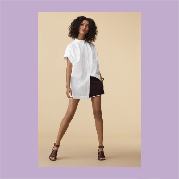 Aritzia | Wilfred Bertillon Blouse White - Picture 1 of 9